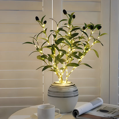 Annelie – Guirlande Lumineuse Festive Feuille d'Olivier