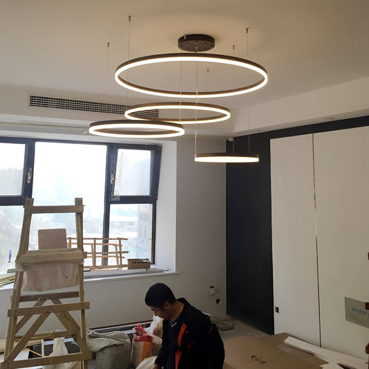 Kazumi – Lustre design anneau LED