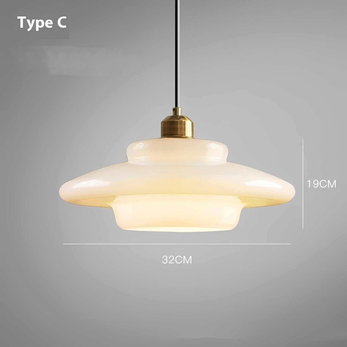 Helena – Lustre minimaliste en verre