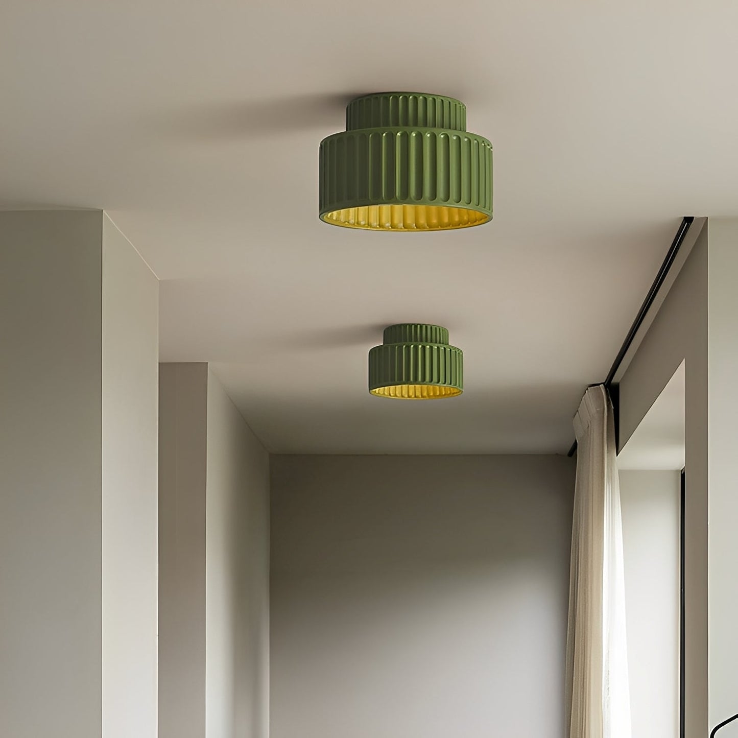 Coralie – Plafonnier LED Style Crème