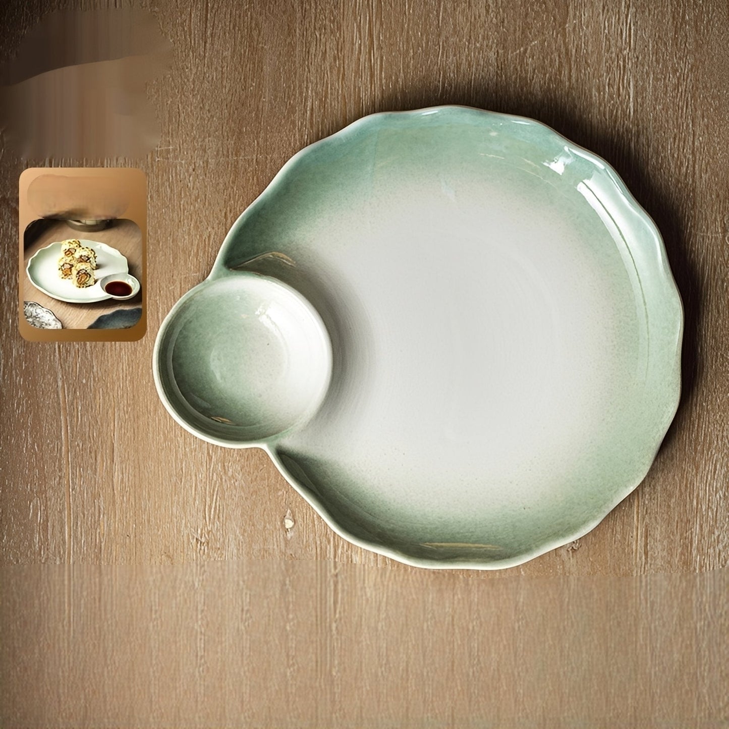 Yumi – Assiette à sashimi inspirée du Japon