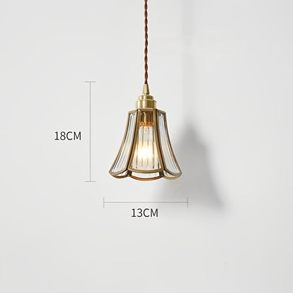 Alina – Suspension en cuivre plein style nordique