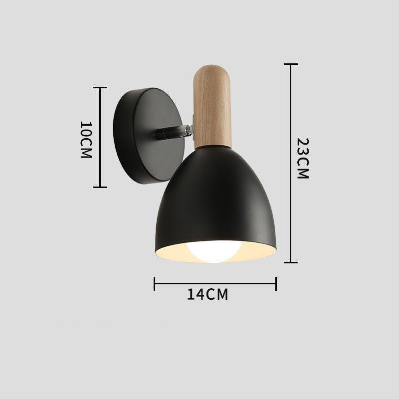 Makara – Lampe de chevet nordique en macaron
