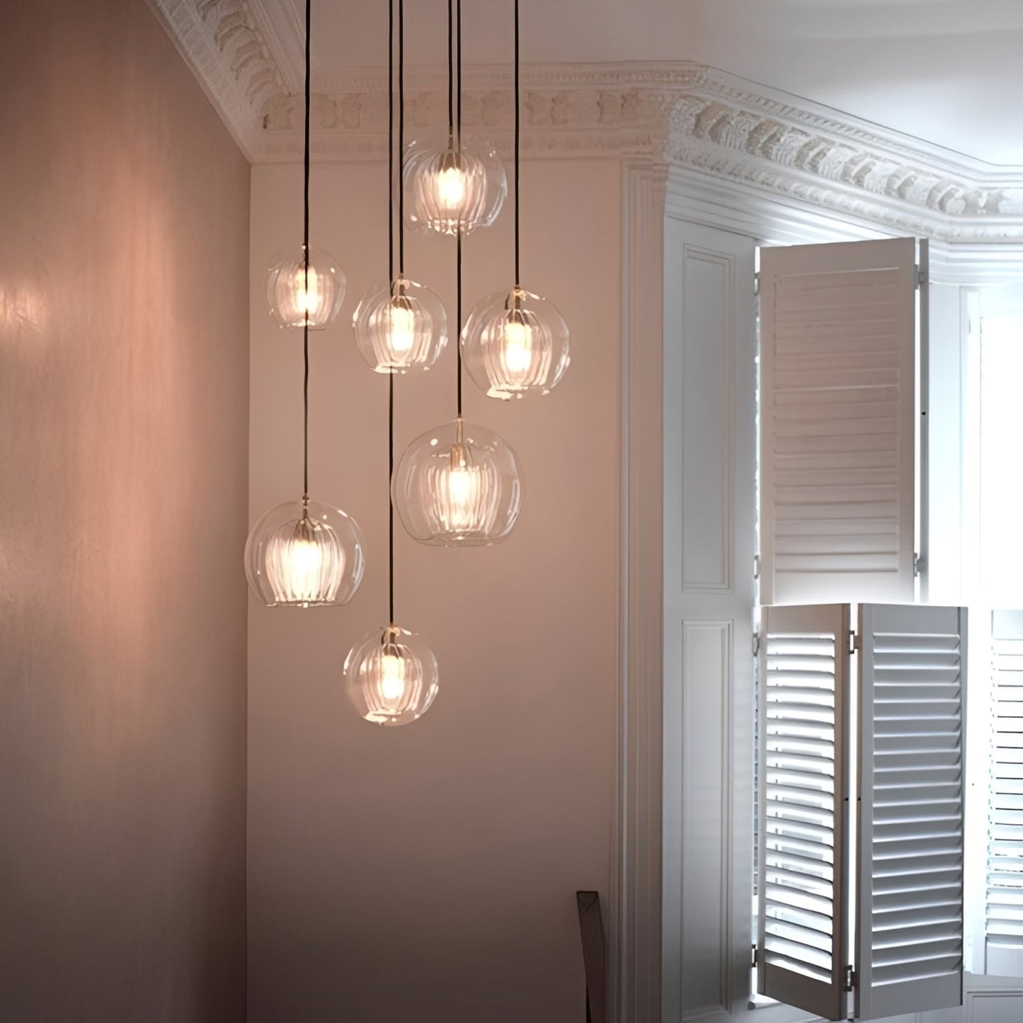 Perry – Lustre en verre créatif