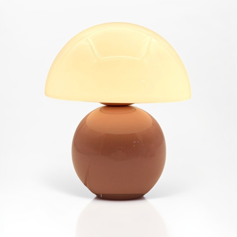 Riko – Lampe de table en céramique en forme de champignon