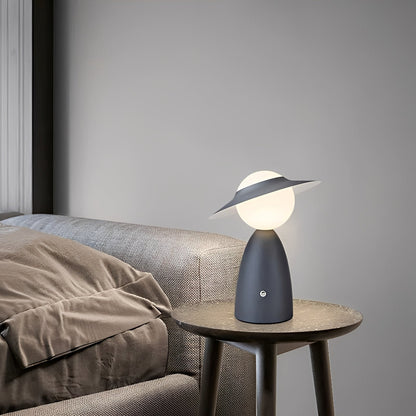 LumiElite – Lampe de table en métal créative avec charge USB
