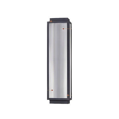Yara – Lampe murale extérieure en acier inoxydable