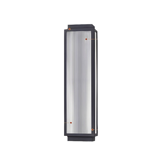 Yara – Lampe murale extérieure en acier inoxydable
