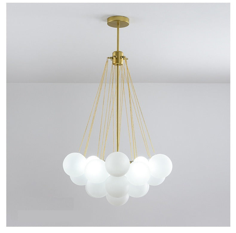 Elly – Suspension créative en boule de verre de luxe