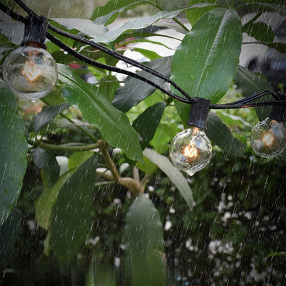 Rowan – Guirlande lumineuse G40 avec filaments en tungstène