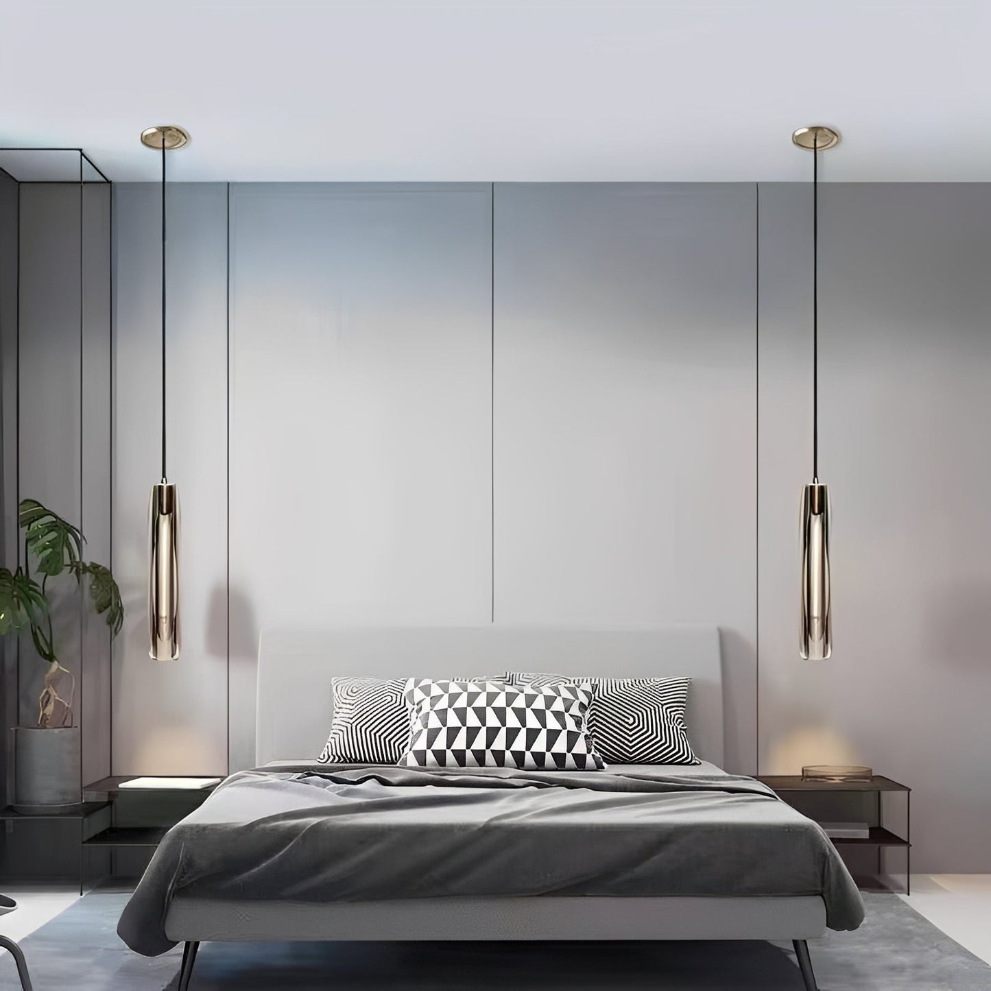 Lyra – Suspension en cristal postmoderne