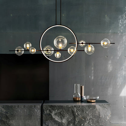 Luneo – Suspension en verre postmoderne