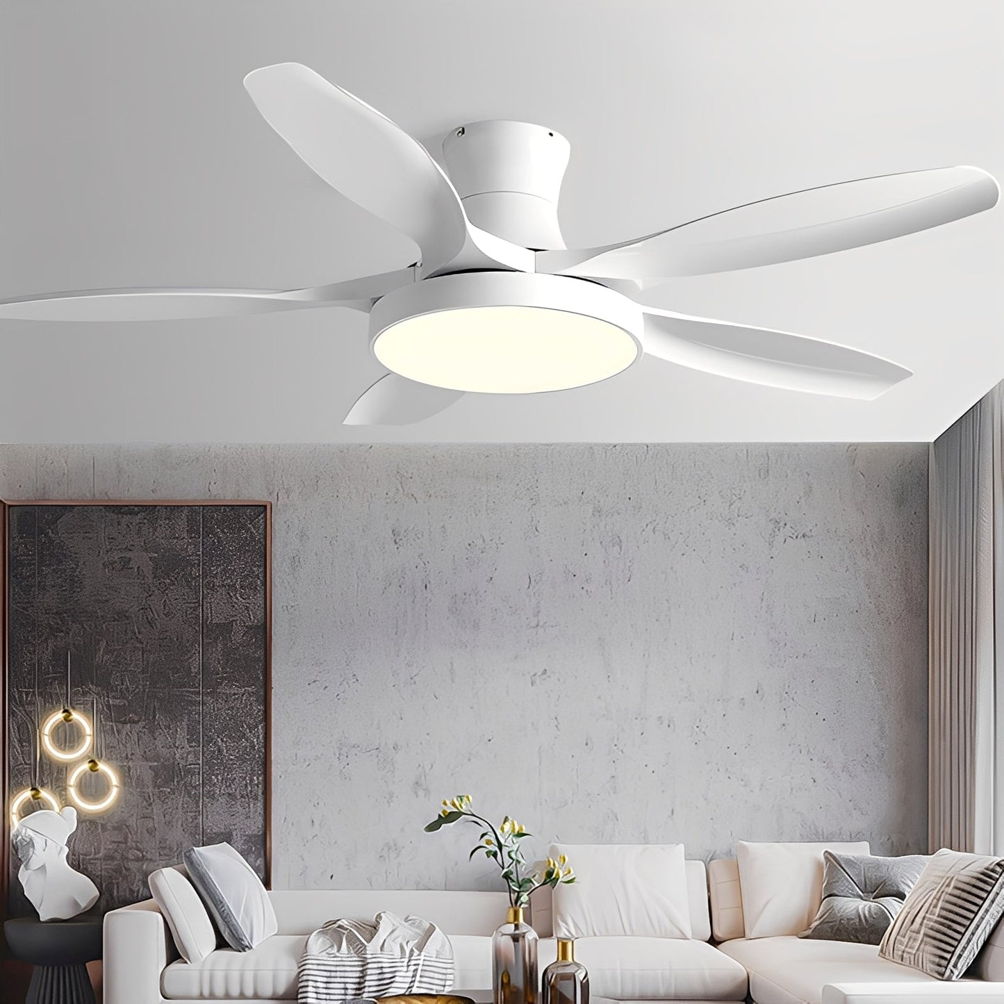 Nielsen – Ventilateur de Plafond Nordique avec Lampe