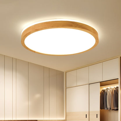 Paulo – Plafonnier LED en bois