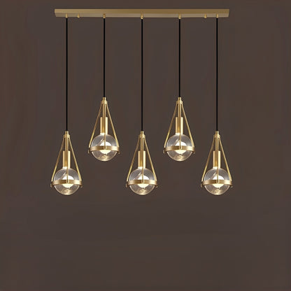 Dean – Lustre Cristal Cuivre