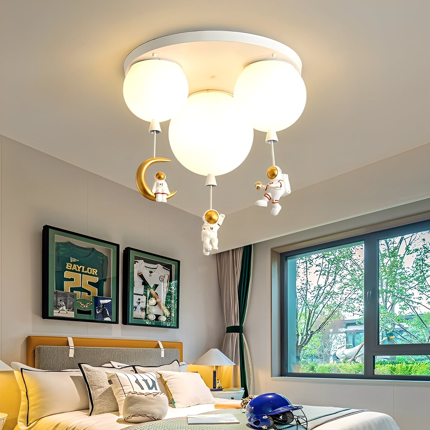 Luka – Lampe de plafond Astronaute