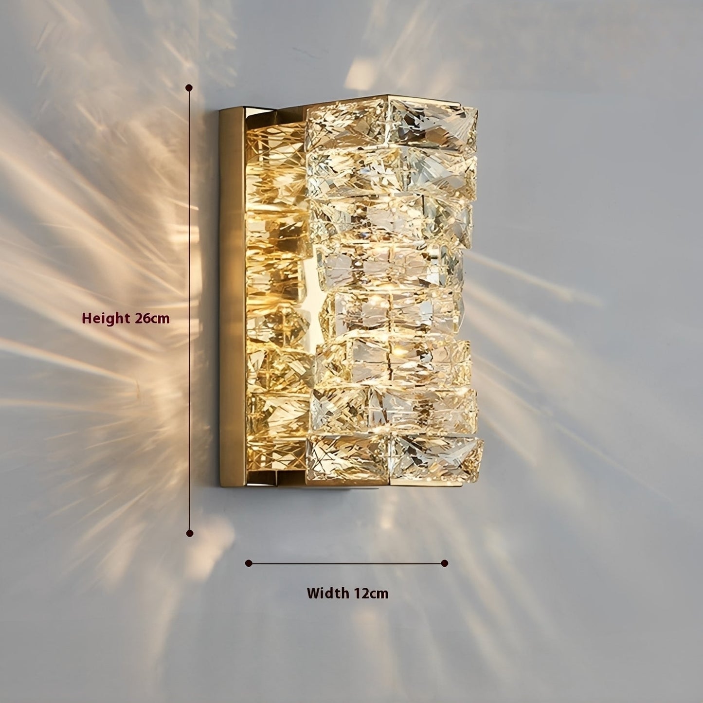 Luxera – Applique Cristal