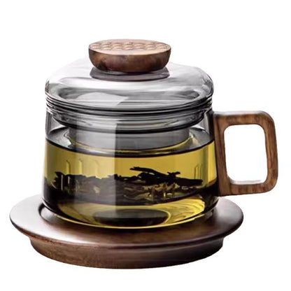 Leandro – Tasse en verre borosilicate moderne