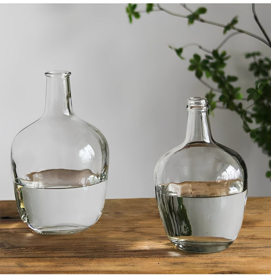 Hoshi – Vase de sol en verre japonico-nordique