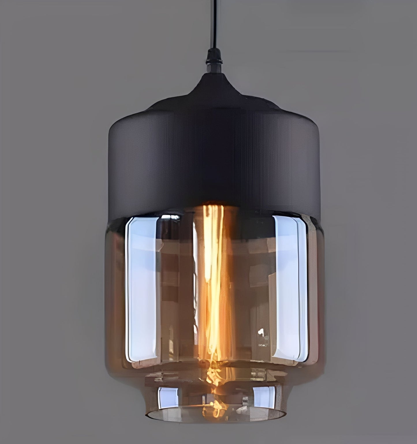 Amira – Lustre en verre industriel
