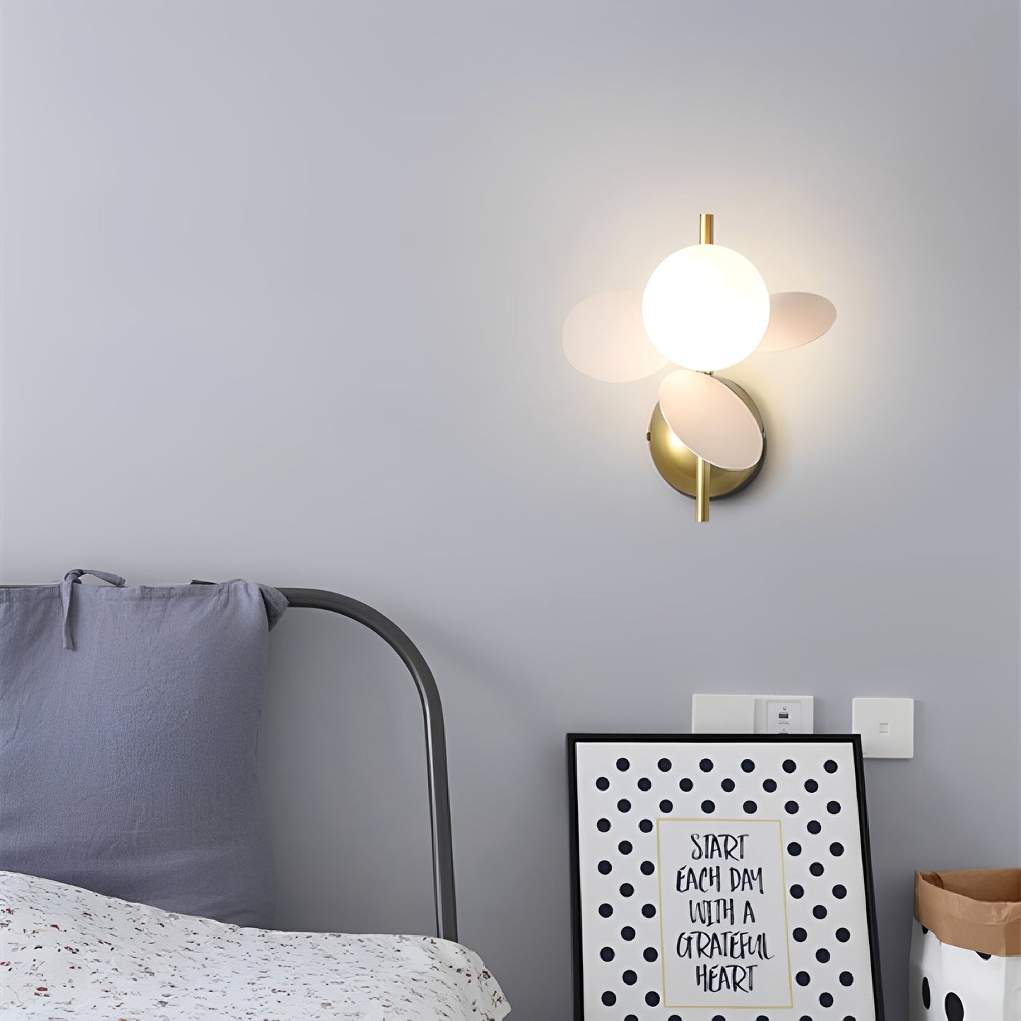 Mara – Lampe murale macaron créative