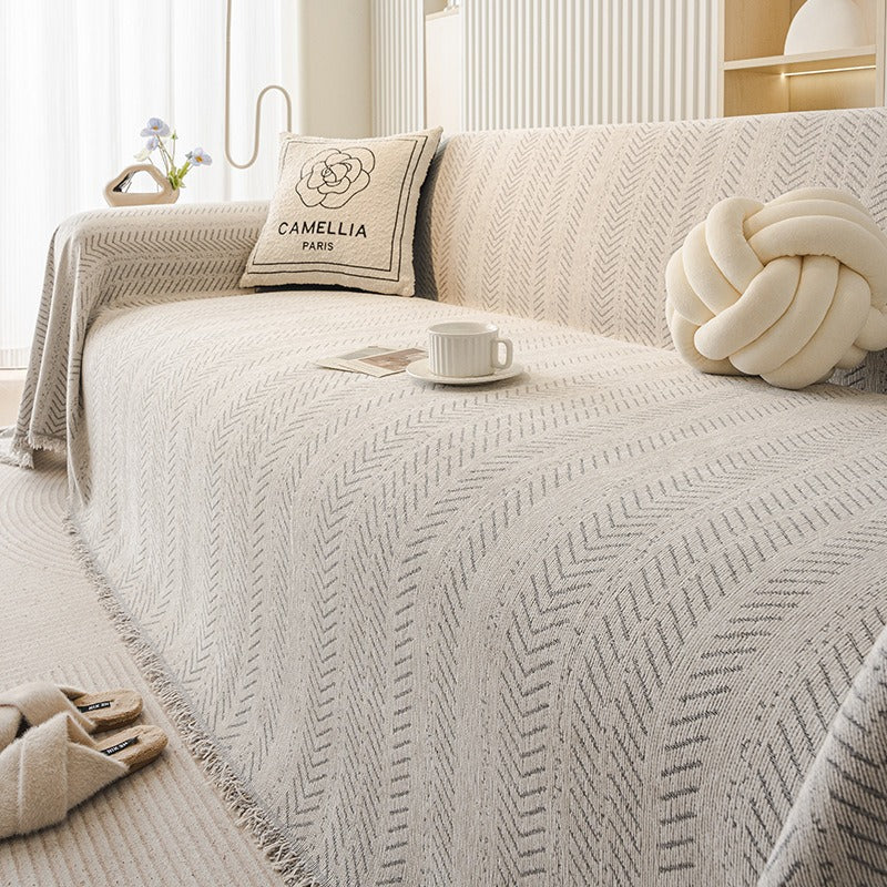 Camille – Housse de canapé en chenille française