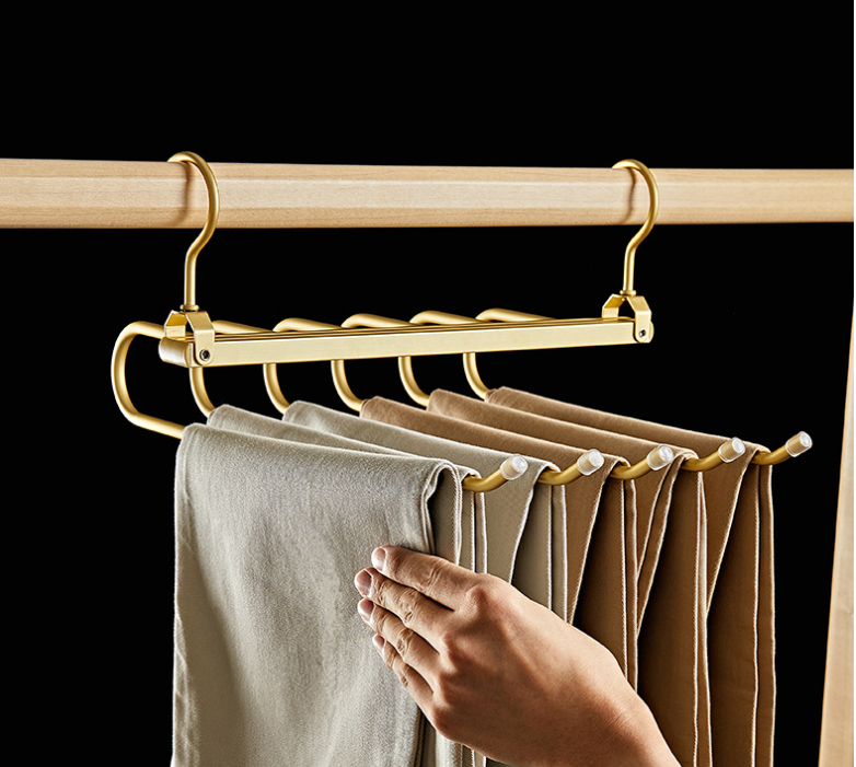 Nava – Porte-pantalons en aluminium