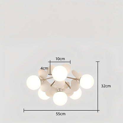 Ricko – Lampe de plafond moderne en fer