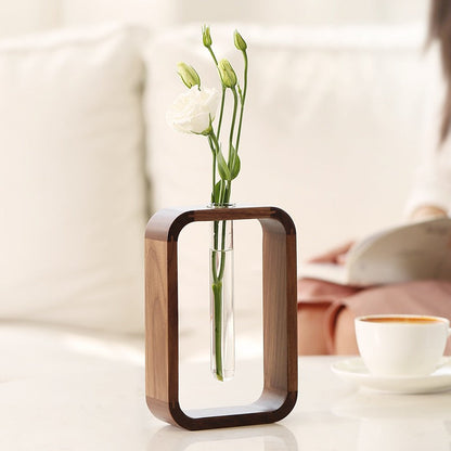 Lea – Vase moderne en tubes de verre