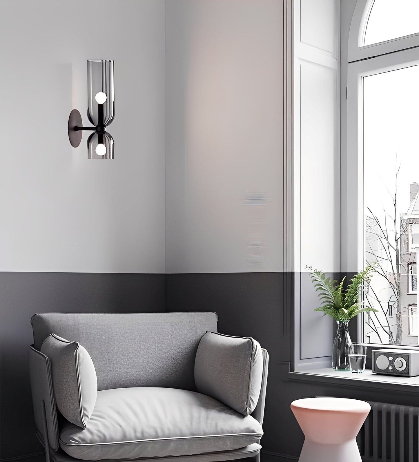 Eleni – Lampe en verre créatif