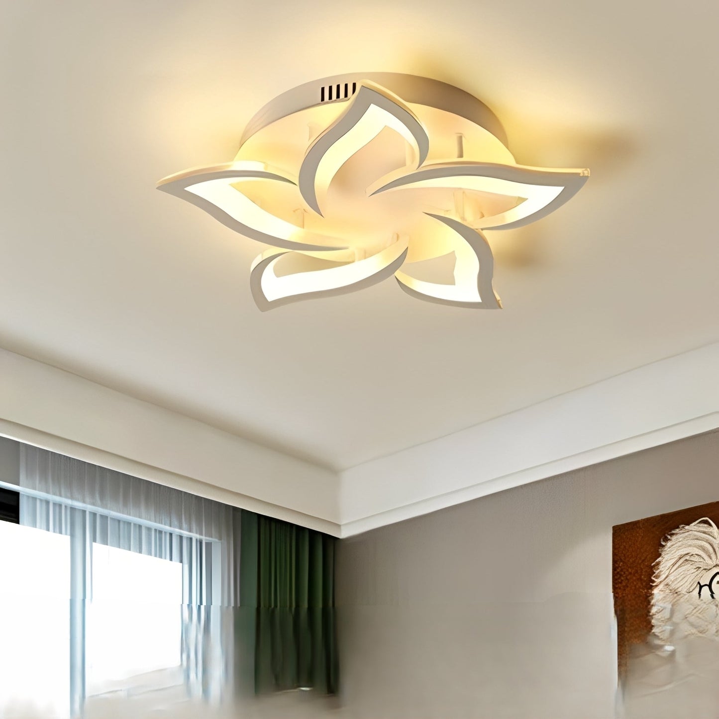 Mori – Plafonnier LED en forme de fleur