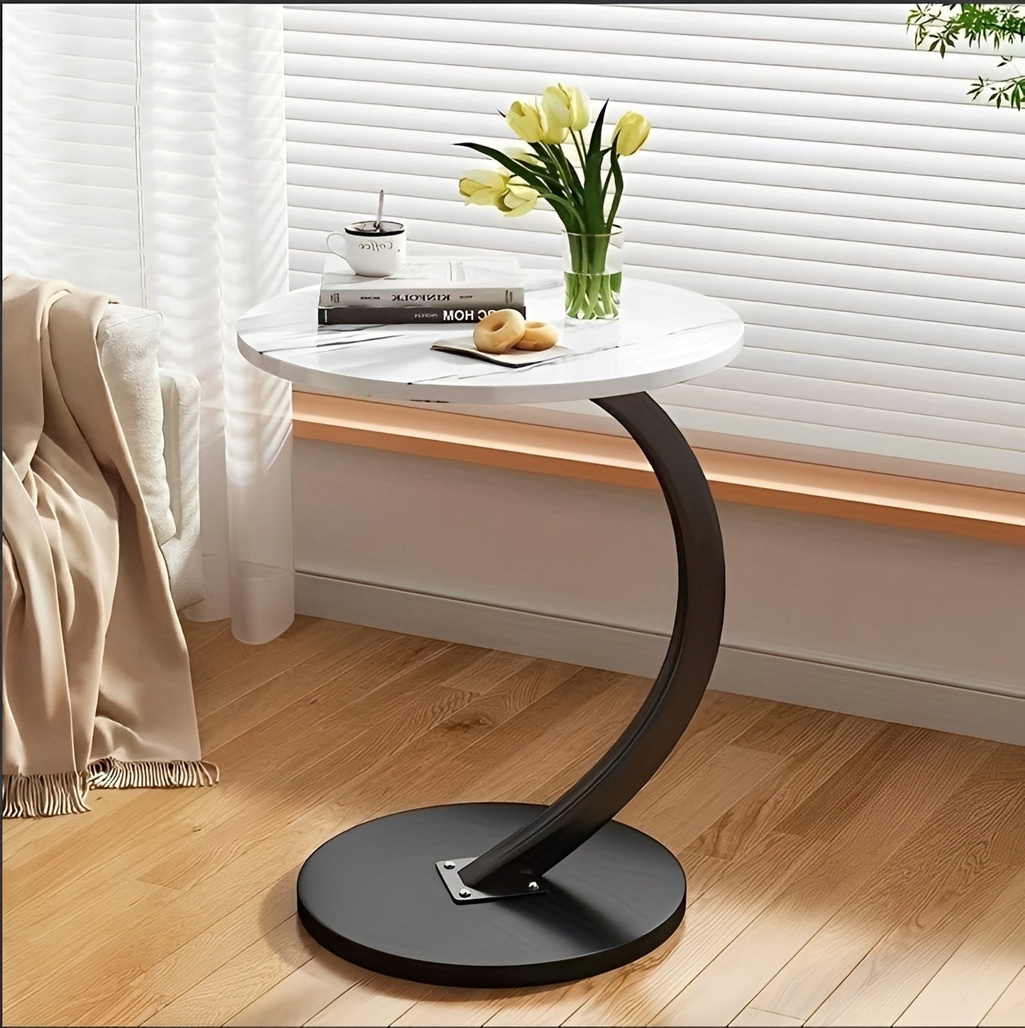 Lina – Table d'appoint rond