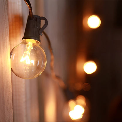 Rowan – Guirlande lumineuse G40 avec filaments en tungstène