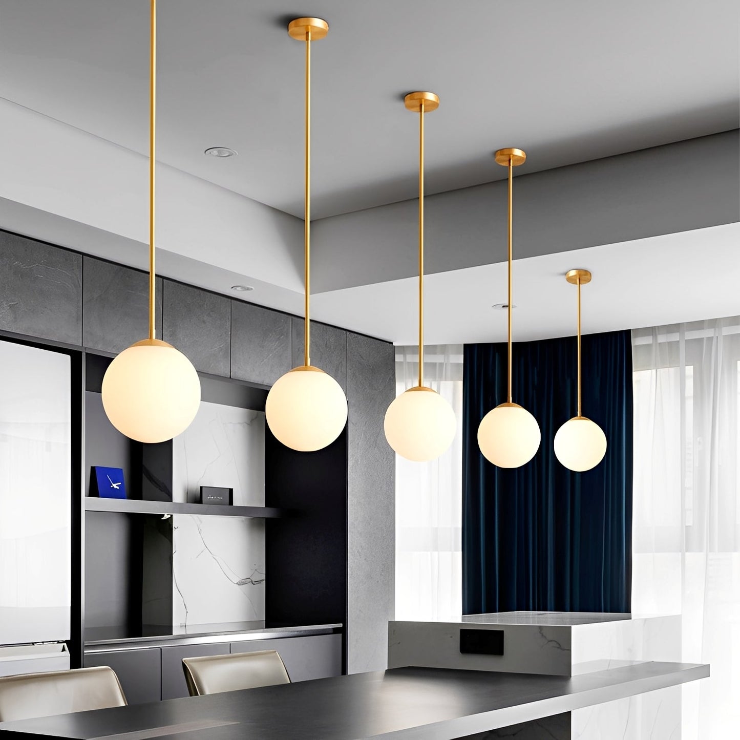 Felix – Moderne LED-Cuivre Plafonnier