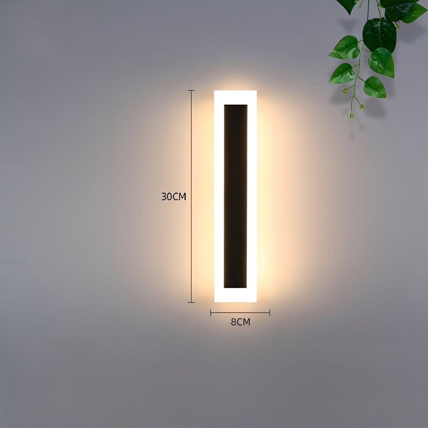 Stria – Applique murale extérieure LED minimaliste