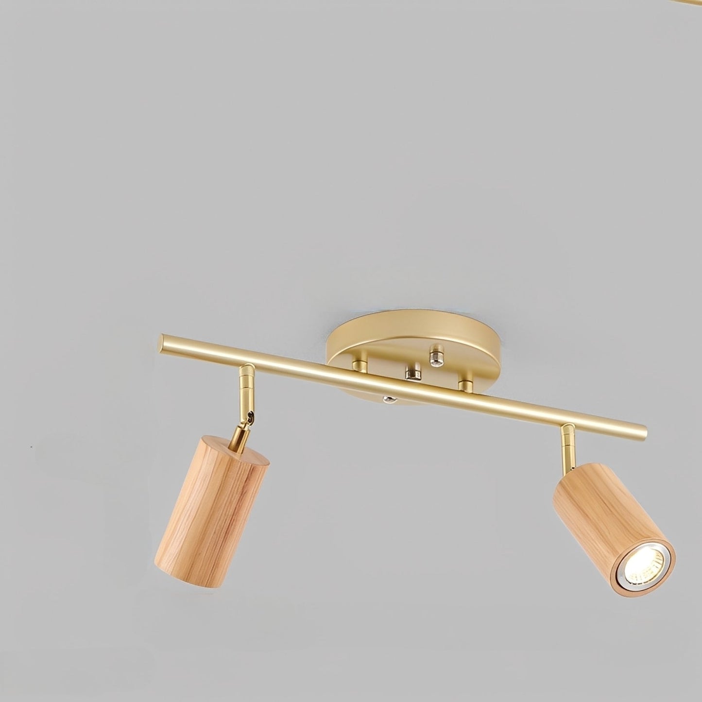 Nerea – Lampe de Plafond en Bois Moderne