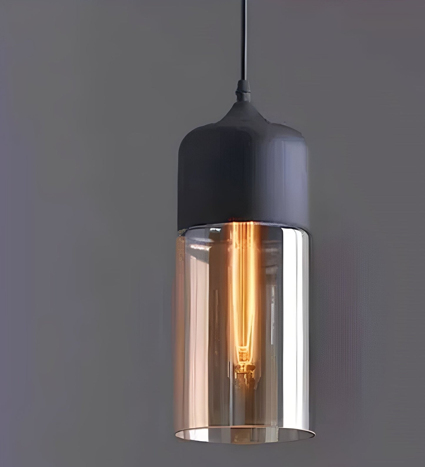 Amira – Lustre en verre industriel