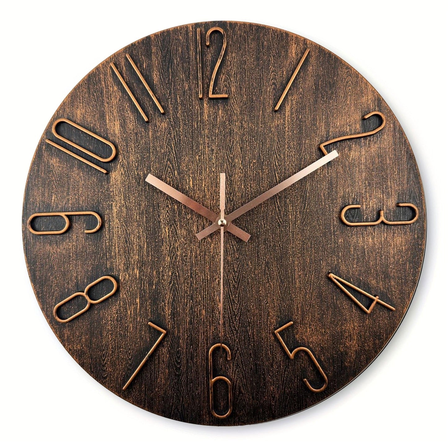 Rustom – Horloge murale de 12 pouces pour salon