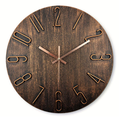 Rustom – Horloge murale de 12 pouces pour salon