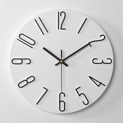 Lennox – Horloge murale simple de 12 pouces
