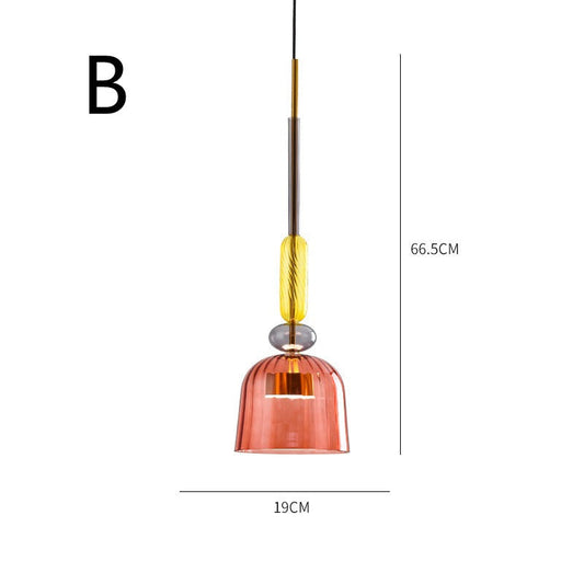 Marlene – Suspension rétro au design macaron