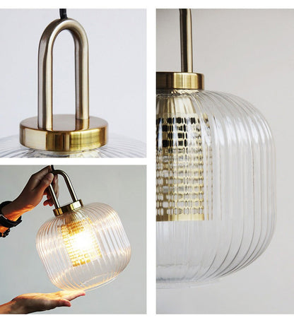 Josh – Lustre en verre nordique