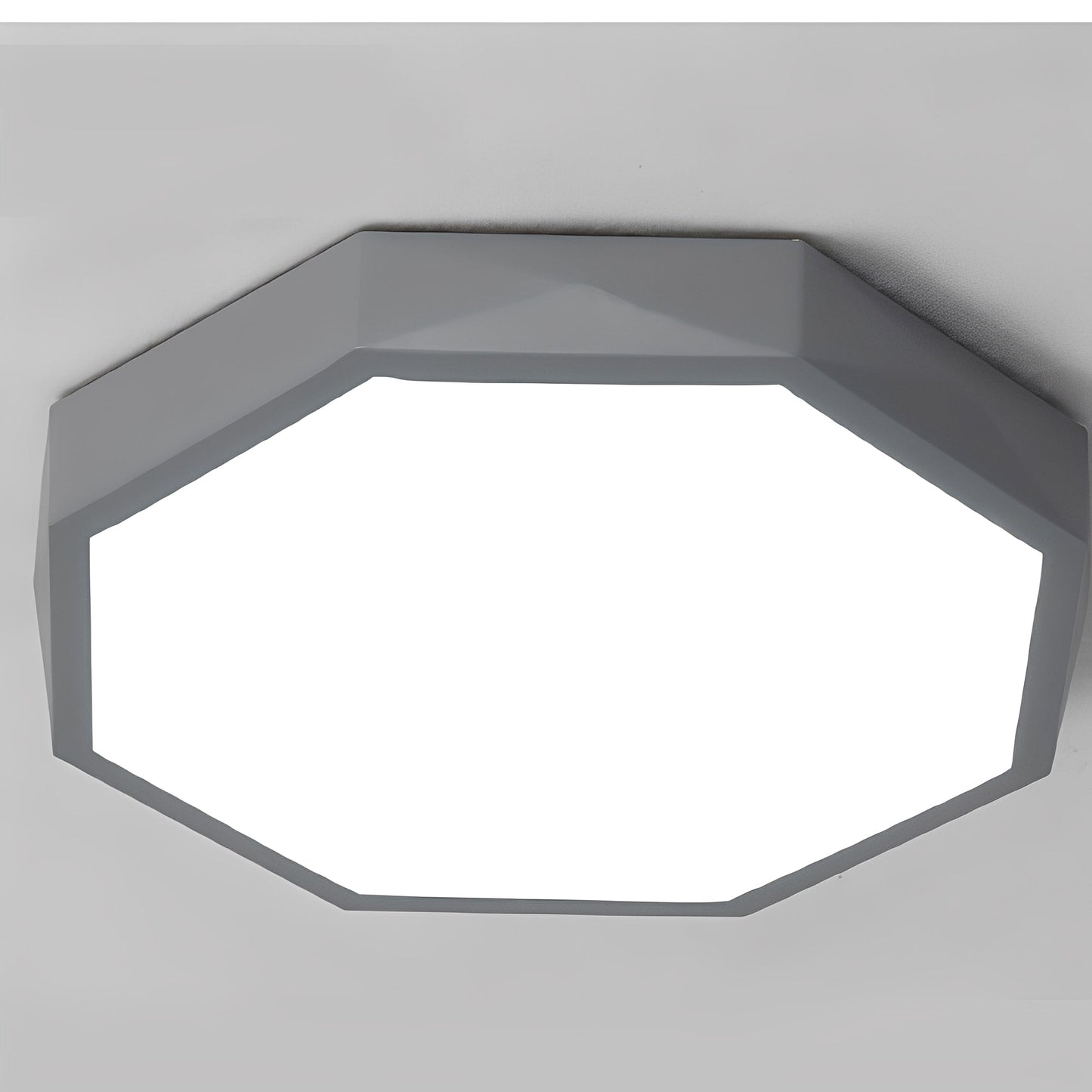 Marcial – Macaron LED Plafonnier en Design Polygonal Coquillage