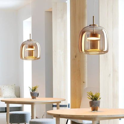 Giulia – Plafonnier en Verre LED Italien