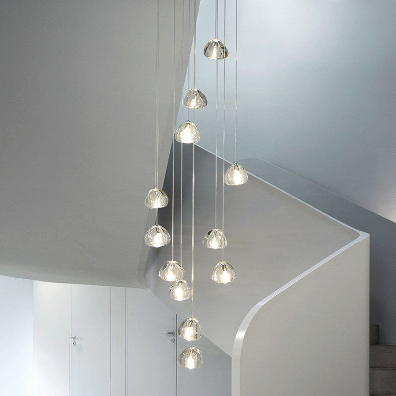 Ivan – Suspension en cristal et verre