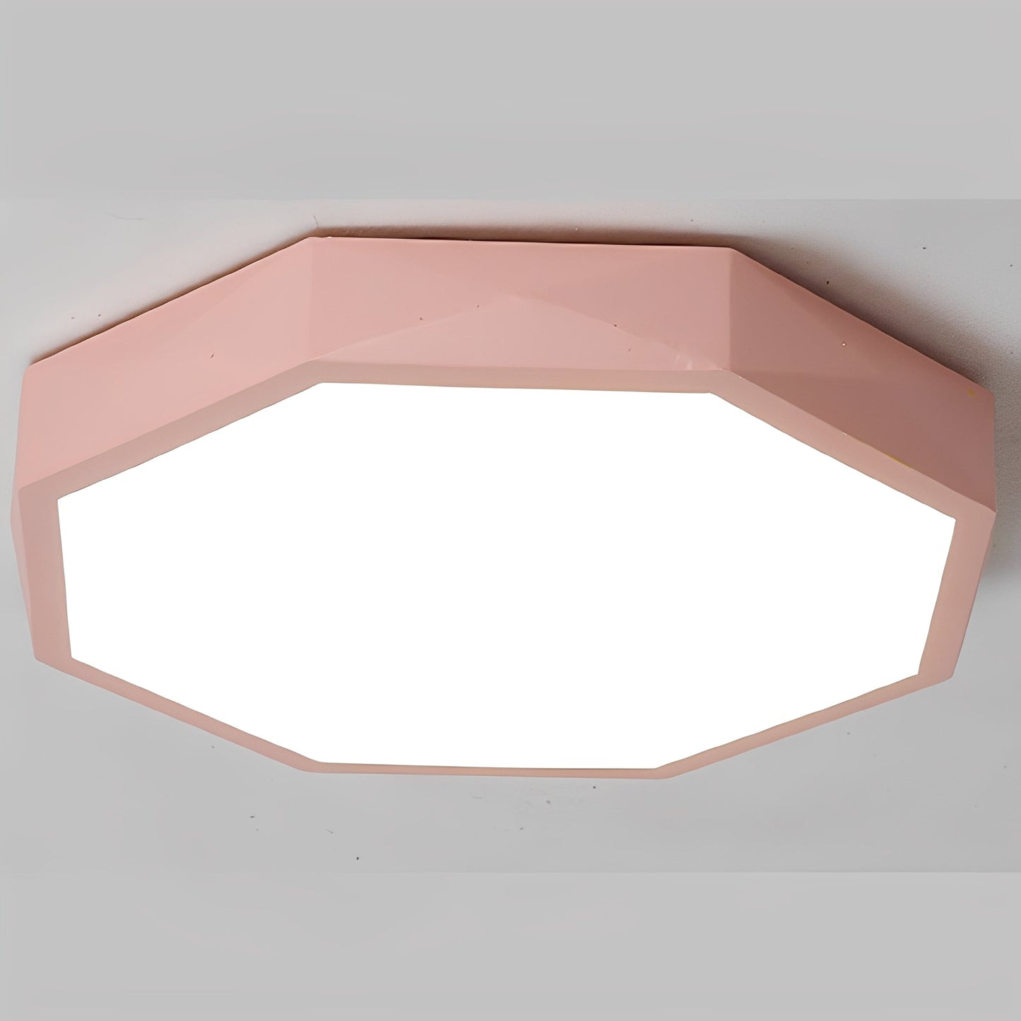 Marcial – Macaron LED Plafonnier en Design Polygonal Coquillage