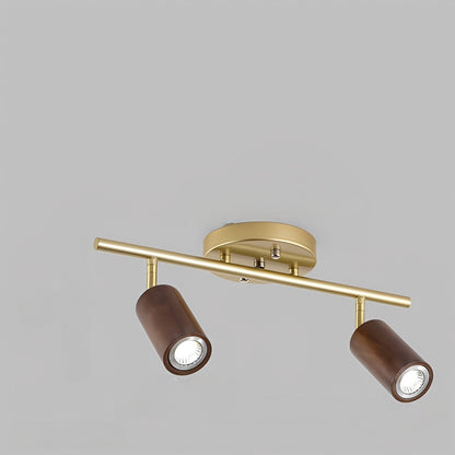 Nerea – Lampe de Plafond en Bois Moderne