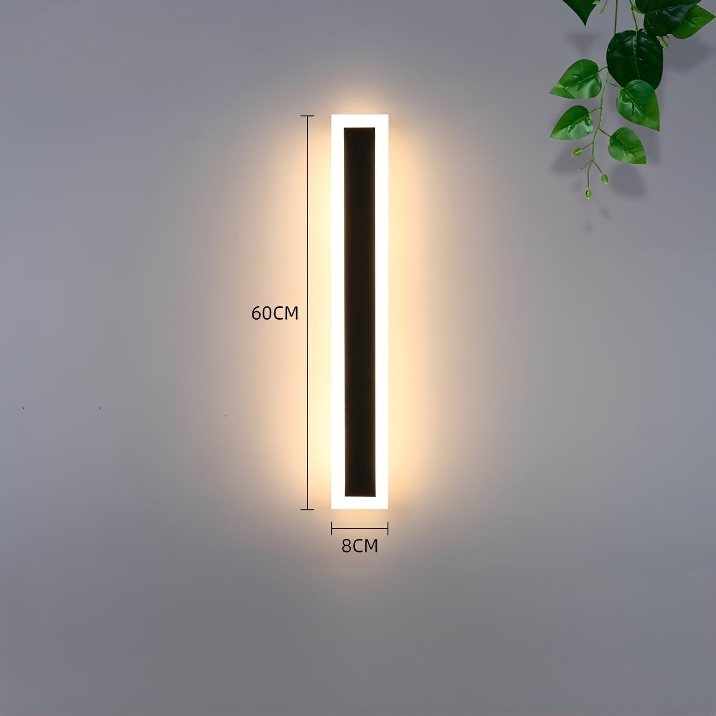 Stria – Applique murale extérieure LED minimaliste