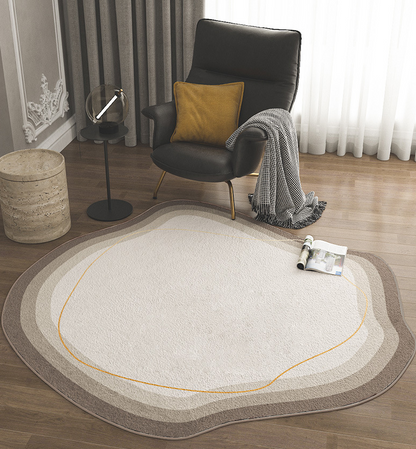 Ivara – Tapis en peluche géométrique