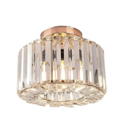 Maku – Plafonnier en cristal blanc lait